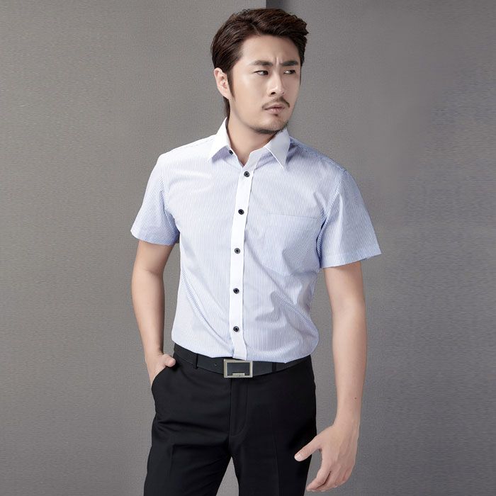 辦公條紋女士襯衣 修身襯衫 JL-CY457