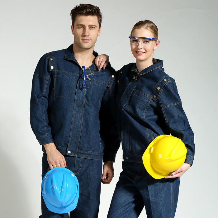 國家電網(wǎng)牛仔服，電焊工作服 JL-NZ001