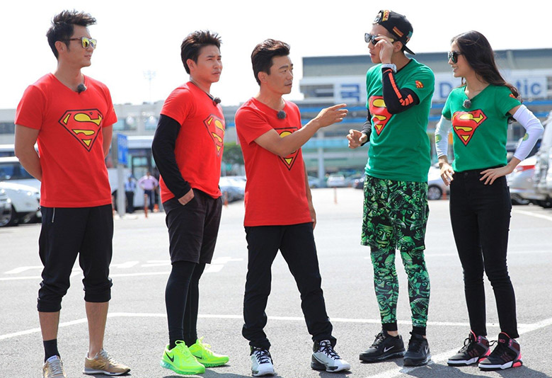 跑男來(lái)了，超人T恤衫定制