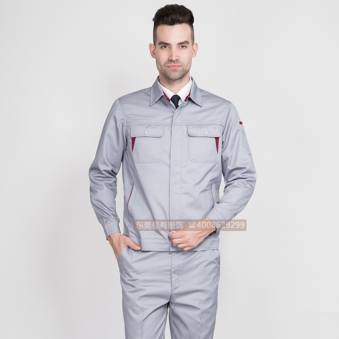 日資企業(yè)員工工作服-效果圖3