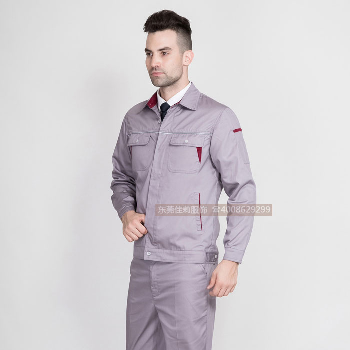 冬季維修電焊工作服  電焊工服-效果圖3