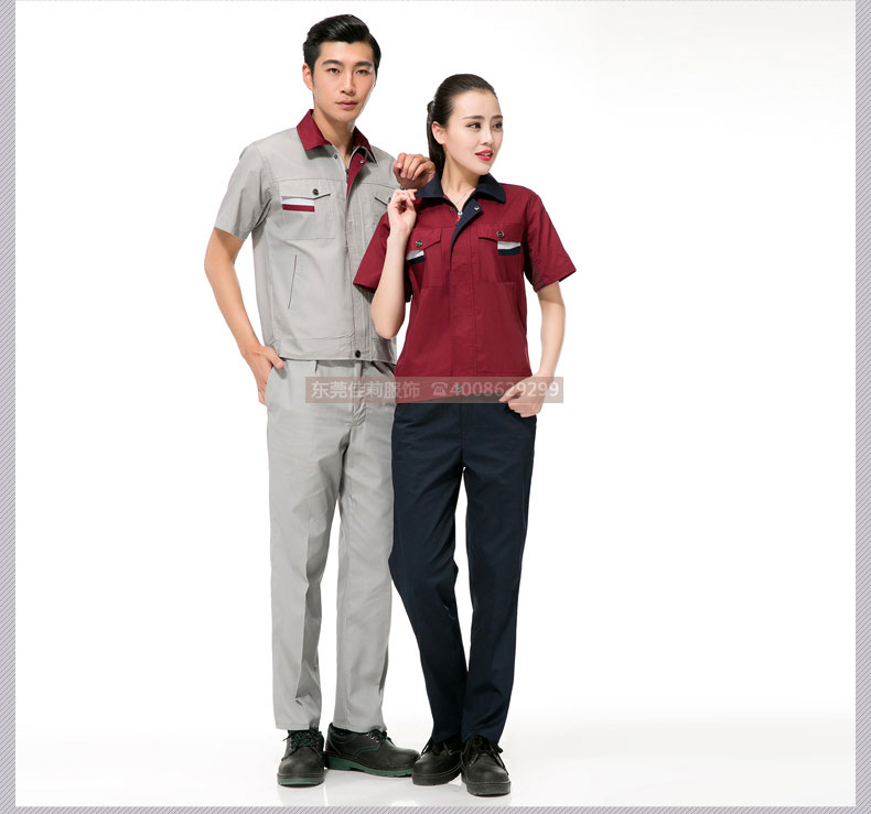 倉(cāng)儲(chǔ)包裝夏季工作服效果展示08 倉(cāng)儲(chǔ)包裝夏季工作服效果展示08